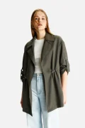 Flowing parka